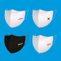 마스크 인쇄 KF-AD급 새부리형 대형 1장 로고 마스크 제작 프린팅 단체 주문제작, AD급 새부리형 화이트 대형(L), 1장(샘플인쇄)