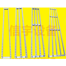 상하차 컨베이어 간이 롤러 물류 계단 이동 하역 이송, 바퀴 3열 4m 2+2m 접합