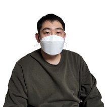 보튼 KF94 특특대형 마스크 특대형 화이트 20매입 끈조절 개별포장 귀안아픈 얼큰이 빅사이즈 얼굴큰사람 마스크, 화이트 40매