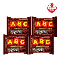 롯데 ABC초콜릿 187g x 4개세트, BC초콜릿 187g x 4개세트