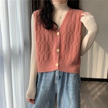 니트 베스트 여성 베스트 Knitvest No.7