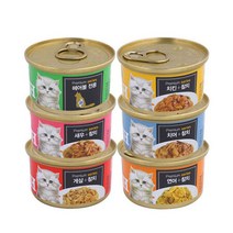 프리미엄 골드런치캔 80g 고양이캔, 상세페이지 참조5, 치어와 참치