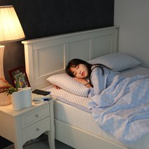 아이스 쿨 냉감 베개커버 핸드메이드 제작상품 얼음 쏘쿨 베개 + 베개커버 4color, 1. 아이스 올화이트_NC251-21