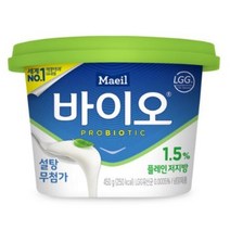[메가마트]매일 바이오 플레인 저지방 450G, 1개