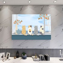 캐릭터 티비가리개 커버 덮개 방지 TV 패브릭 화면보호 먼지 30-80인치, 옵션1