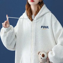나미나라 교복 데일리룩 코디 집업 학생 후드 아우터 간절기 6W9B4726