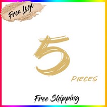 메이크업맞춤형 비건 메이크업 아이섀도우 팔레트 프라이빗 라벨 어스 매트 진주빛 파우더 글리터 15 색, 한개옵션1, 02 5pcs with logo