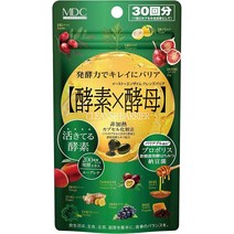 일본직구 효모×효소 (60캡슐 30회) 가변성분 (프로폴리스 아세토박터 발효 꿀바실러스 낫토) 발효 세균 활동 장내 환경인, 수량, 상세참조