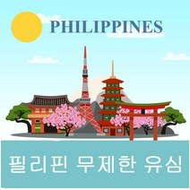 필리핀 유심 매일 2GB 사용후 저속 무제한 3일~30일/택배 수령, 8일