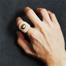 [에치펠레] 에치펠레 엔틱 통가죽 반지/주문후제작/남자반지/커플반지