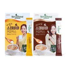 [본사직영] 펄세스 스테비아 커피믹스 혼합 60T(마일드30T+프리미엄30T), 1세트, 단품
