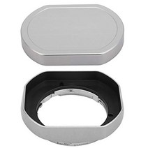 Haoge 렌즈 후드 메탈 스퀘어 베이요넷에 FUJINON XF 35mm F2 R WRFUJINON XF 23mm F2 R WR XC 35mm F2 렌즈 금속 커버 포함