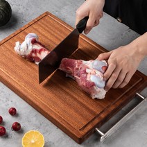 원목도마 가정용 흑단나무 도마 두꺼워도 갈라지지 않는다 항균도마 나무도마 양면 항균 도마, 50*30*3.0cm