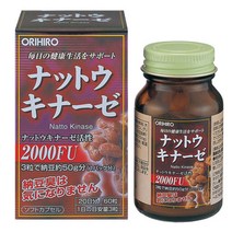 일본 오리히로 낫토 키나제 Natto Kinase 60정 나토