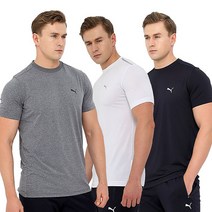[푸마]스판 라운드 반팔 티셔츠 멀티 스포츠 캐주얼 반팔티 903T