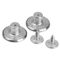 STK 50 세트 17mm 해머/압정과 함께 구리 데님 청바지 스냅 버튼 프레스