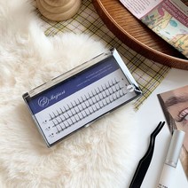 떨샵 아이하라 밍크 속눈썹 가닥속눈썹 셀프 속눈썹연장, 12mm, 밍크 c컬 속눈썹