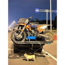 자동차 오토바이 랙 트레일러 히치 캐리어 수납 행거, 큰사이즈+패키지