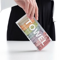 고온살균 휴대용 건조압축 수건 14개입 1세트, 화이트, 2개