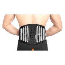 여름허리복대 허리보호벨트 이중 압박 밴드 허리 지탱 메쉬 보호대 XL 허리보호용품, 1개