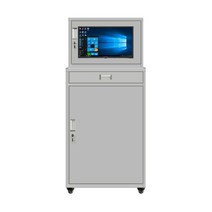 산업용 컴퓨터 캐비닛 작업장 공작기계 채굴 방진섀시, 0.8 파란색 콘솔 캐비닛