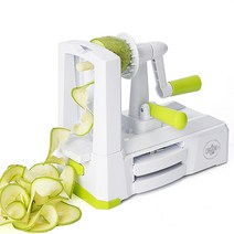 SAMARA 5가지 모드 슬라이서 에이소 스파이럴라이저, 그린, 1개