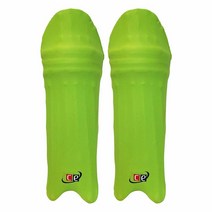 CE컬러 크리켓 배팅 패드 커버 - Cricket Equipment USA 레그 가드 클래드 (XL 라임 그린), Lime Green