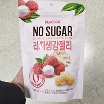 피코크 리치향 생강젤리 200g