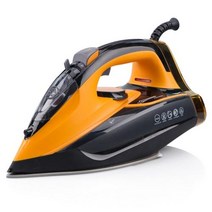 OXPHIC 천 스팀 다리미 2400W 발생기 의류 스팀기 핸드 스티머 가전, gold+AU