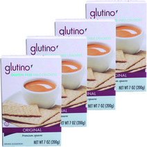 글루티노 글루텐 프리 테이블 크래커 오리지널, 200g, 4개