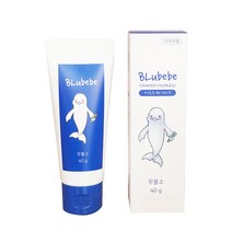 블루베베 무불소치약40g 옵션택일 본품(휴대용+여행용가능) 전성분EWG그린등급 에코서트 USDA 인증, 40g x 1개
