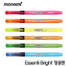 [천삼백케이] [오피스멀티] 모나미 에센티브라이트 1타(12개입) 밝은형광펜 Ess, 오렌지(38)4-21
