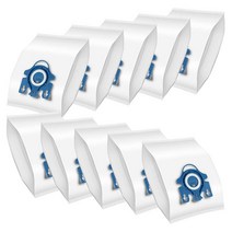 Youmine Miele GN 3D 진공 청소기 Complete C3 C2 Classic C1 S400 S600 S800 S2 S5 S8용 10Pcs 먼지 봉투, 밀레 GN 에어클린용