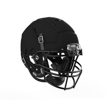 Schutt F7 VTD 대학 풋볼 헬멧 ROPO NB VC 페이스 마스크 부착 미디엄 화이트, Matte Black