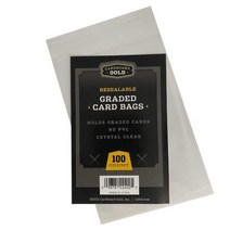 Cardboard Gold (100개 1팩) 판지 골드 CBG 등급 카드 프로 슬리브 차세대 아카이브 보호 스포츠 및 게임 보관 울트라