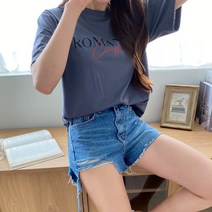 핏앤제이 ㅡ 트닌페 3부 데님 워싱 팬츠