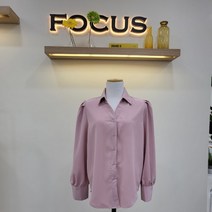 포커스 포커스브이카라셔링블라우스 FS2A7BL0064PK