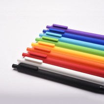 카코 KACO 퓨어 소프트 젤펜 (20가지 컬러펜), 화이트(블랙심)