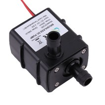 견고한 매우 조용한 DC 5V 12V 3W 240L/H 유량 방수 브러시리스 펌프 미니 잠수정 워터 태양열 마이크로 US, 한개옵션0