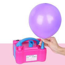 헬륨가스충전 풍선기계 전자동 팽창기 파티용품, 17.클래식+노즐+매듭+리본+포인트+풍선+호스