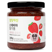 알티스트 설탕대신 스테비아 딸기잼, 딸기잼 240g 5개, 240g