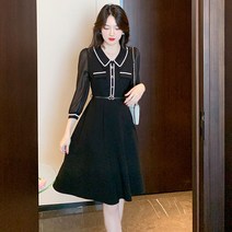 Amaethon 여성 하객 미니 원피스