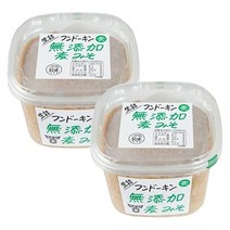 Fundokin raw stuffed additive free barley miso 펀도킨 로우 스터프 에디티브 프리 베얼리 미소 일본된장 850g 2팩, 2개