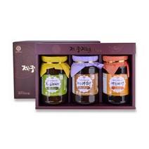 제주직송 목엔도라지청/제주더덕청/댕유자청 550g 청 1호 5호 선물세트, 댕유자차