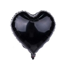 화동풍선 18inch S0ar Heart Round Shape Foil Balloon Helium Baloon Wedding Birthday Christmas Party Decor, CS001-TX13-1pcs