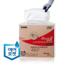 위awsm_와이프올L25 에어포켓 산업 와이퍼 대형 300매(41300) 용와이퍼 공장 용골레 종이걸레 용소모품 와이프올 손걸레♥awssome, ♥awssome!!