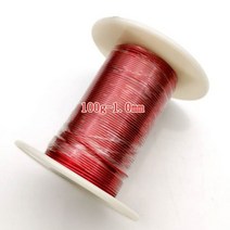 스텐 강선 철사 와이어 스텐 강선 철사 와이어 폴리우레탄 에나멜 구리선 니스 처리 직경 변압기 점퍼용, 19 1.0mm-100g