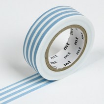 MT 마스킹테이프 Deco 01D384 줄무늬 아이스 15mmX7M