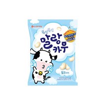 롯데웰푸드 [캔디]말랑카우 밀크 아이간식 군것질 158g, 28개