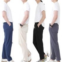잔량덤핑 9부 남성 바지 여름 면바지 밴딩팬츠 슬랙스